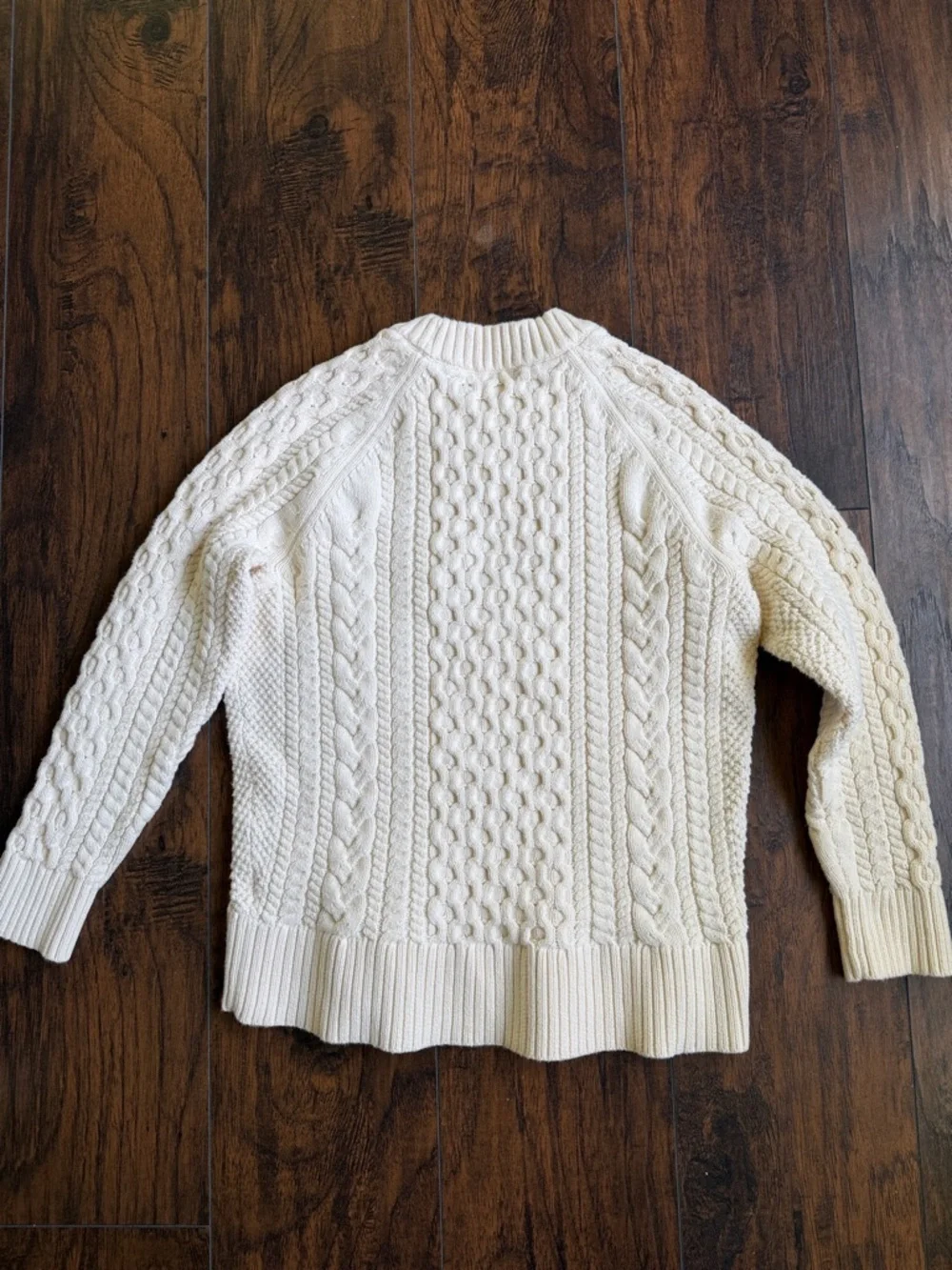 J.crew women’s ivory colored sweater size S (U9)